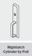 Heavy Duty Square Bolt Exit Device Nightlatch by Pull - Image 2
